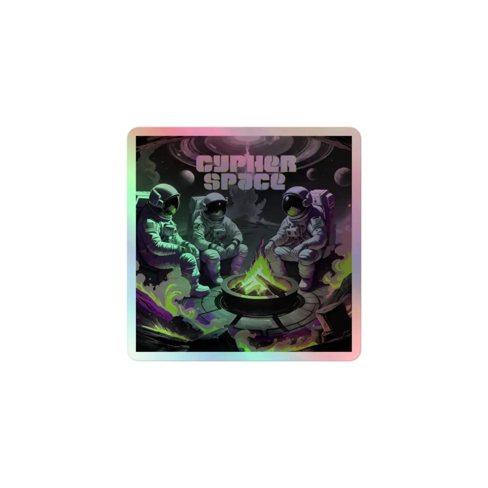 Cypher Space Sticker product image (1)
