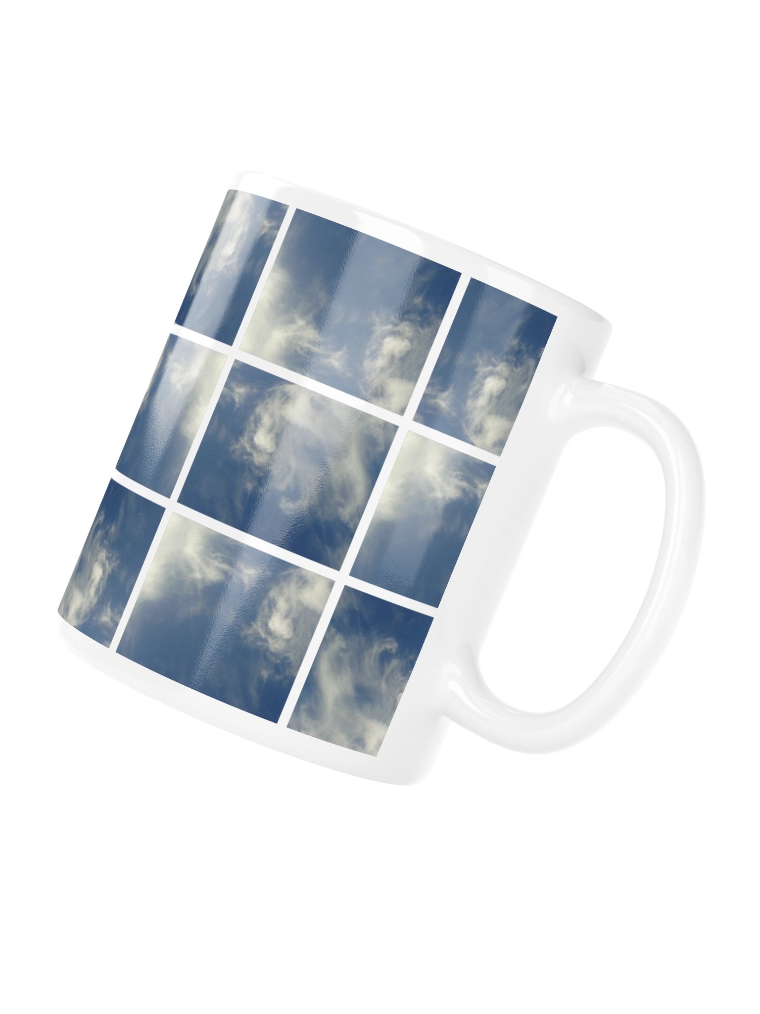 Swirly Cloud Sky Collage Mug product image (4)