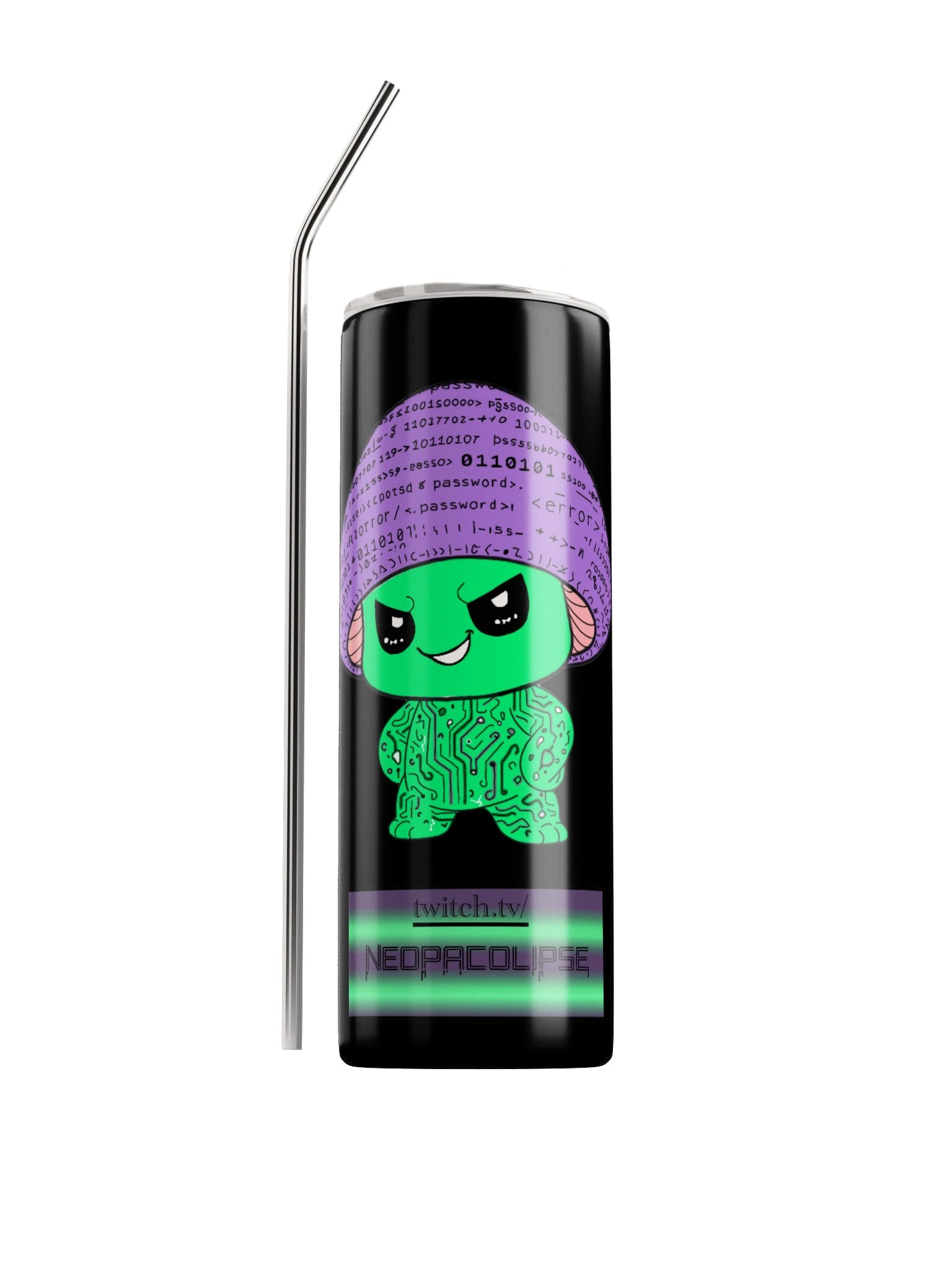Techy Mushroom Stainless Steel Tumbler product image (1)