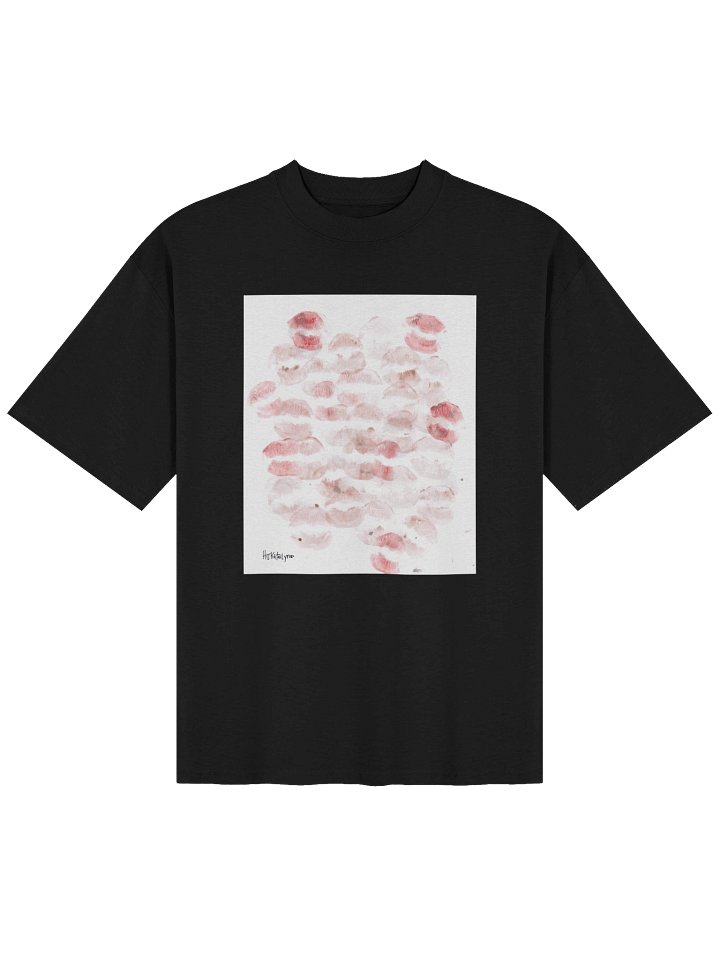 Hijkatelyn Real Kiss Mark Scatter Oversized Tee product image (1)