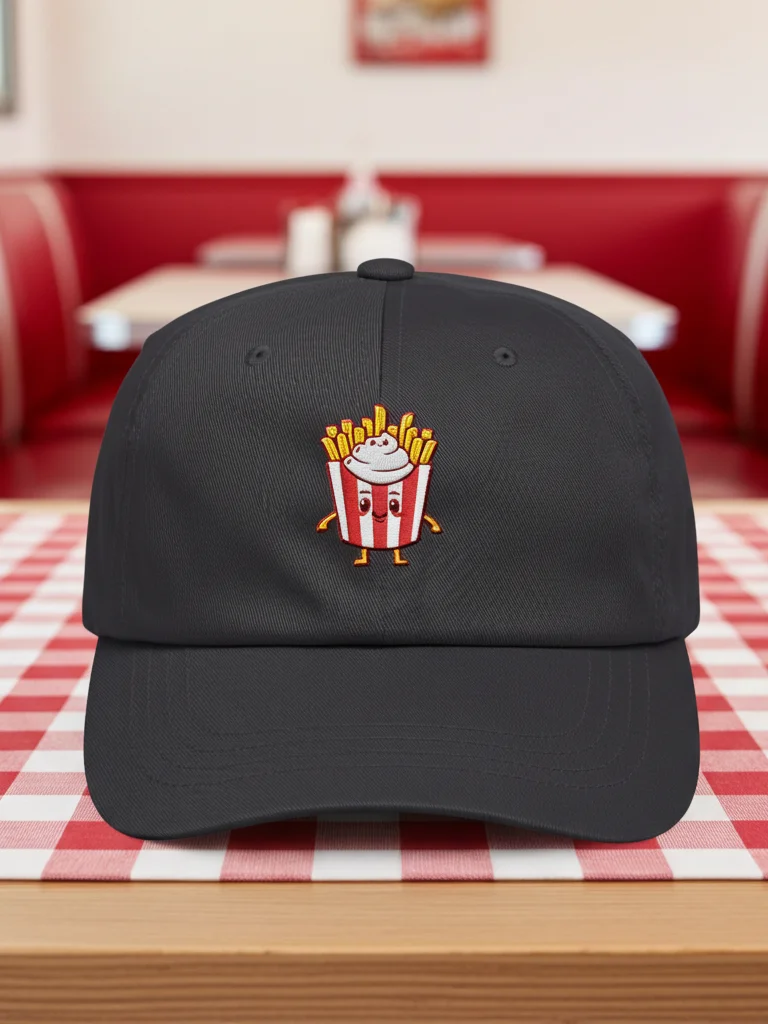 't Bouletje Authentic Ghent Frituur Cap - Belgian Street Food Hat - Artisan Meatball Heritage product image (1)