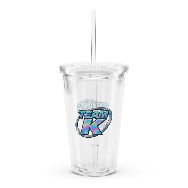 Team K 2000's Clear Plastic Tumbler product image (2)