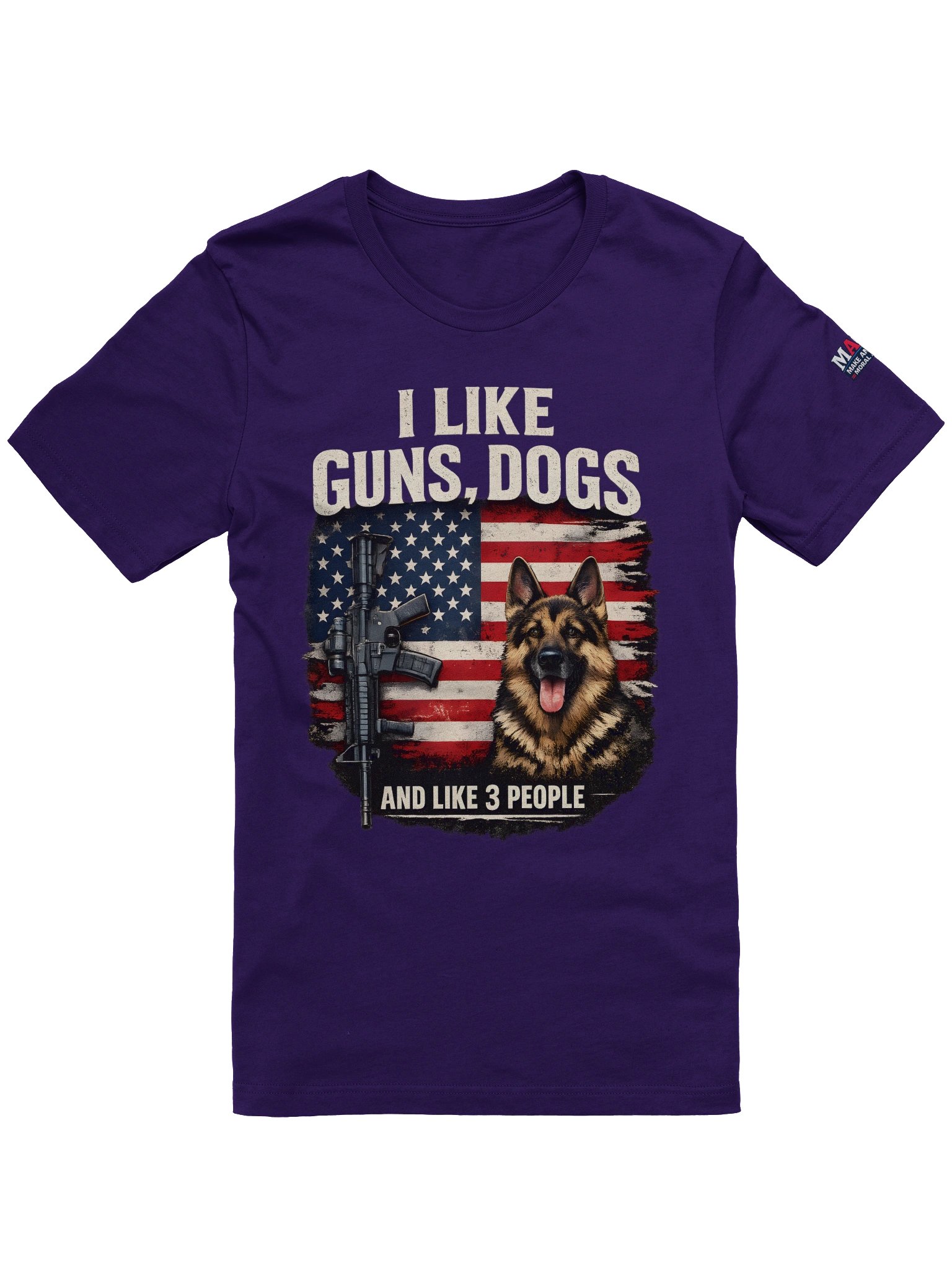 I Like Guns, Dogs and Like 3 People front design product image (1)