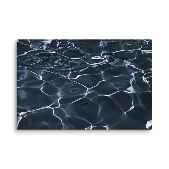 dark blue sea Canvas Masterpiece 40"x60" - limited edition product image (1)