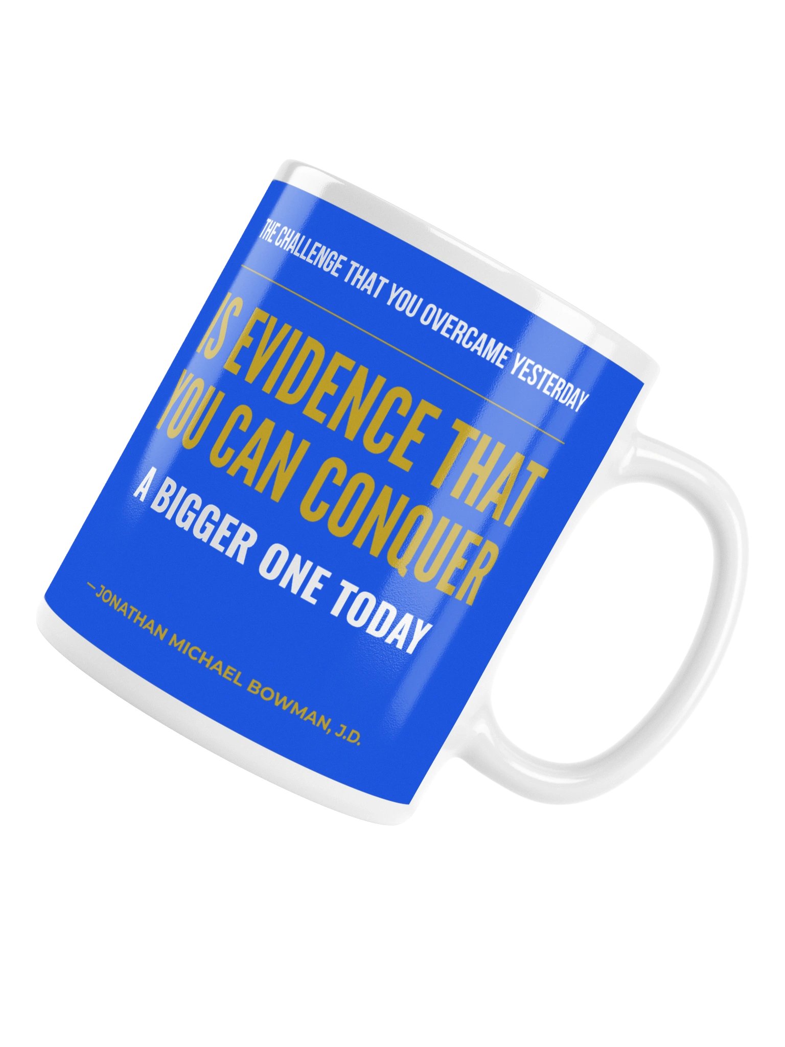 The Challenge | 20 oz Glossy Inspirational Ceramic Mug product image (4)