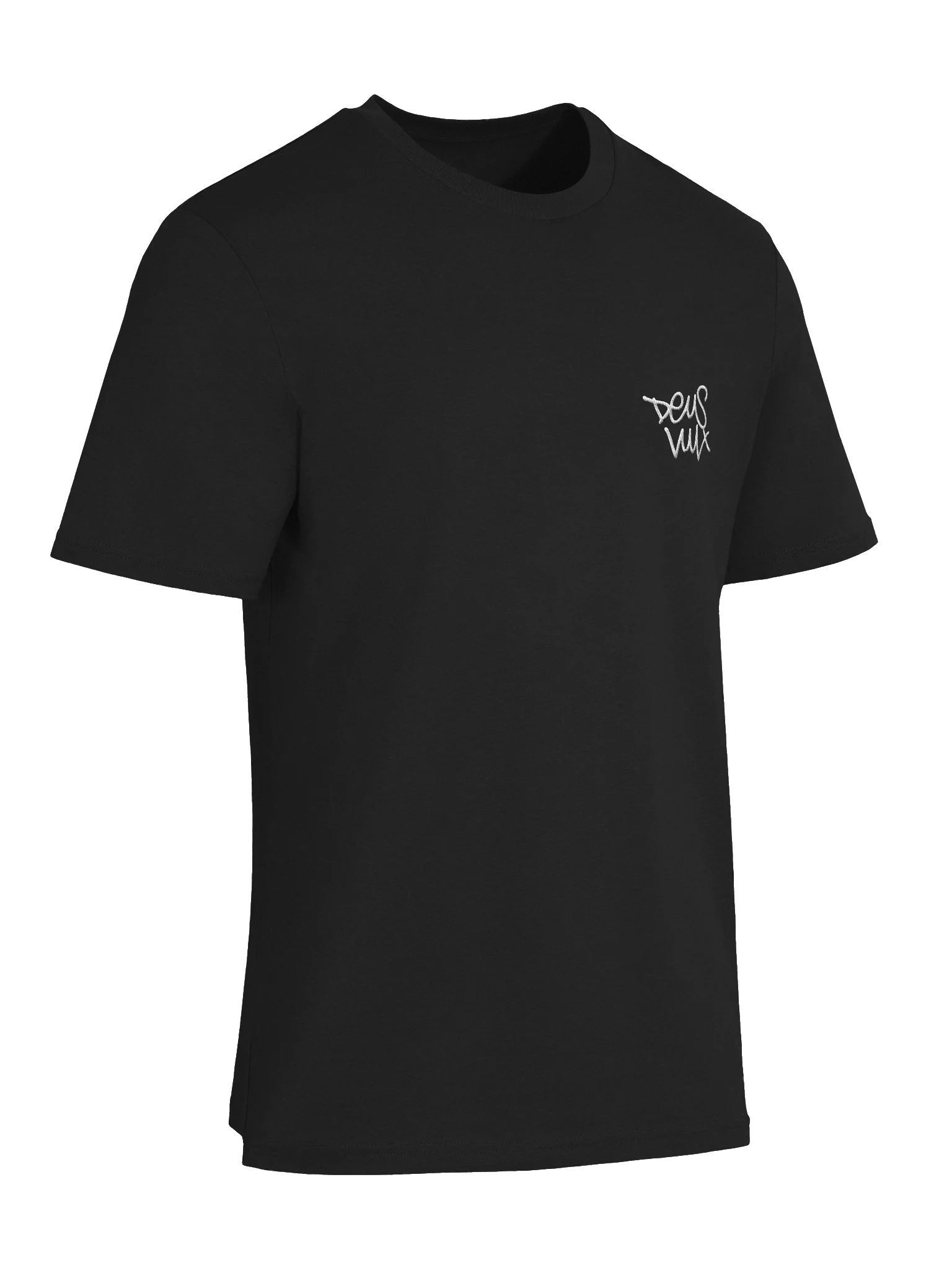 Deus Vult Black Tee Embroidered product image (6)