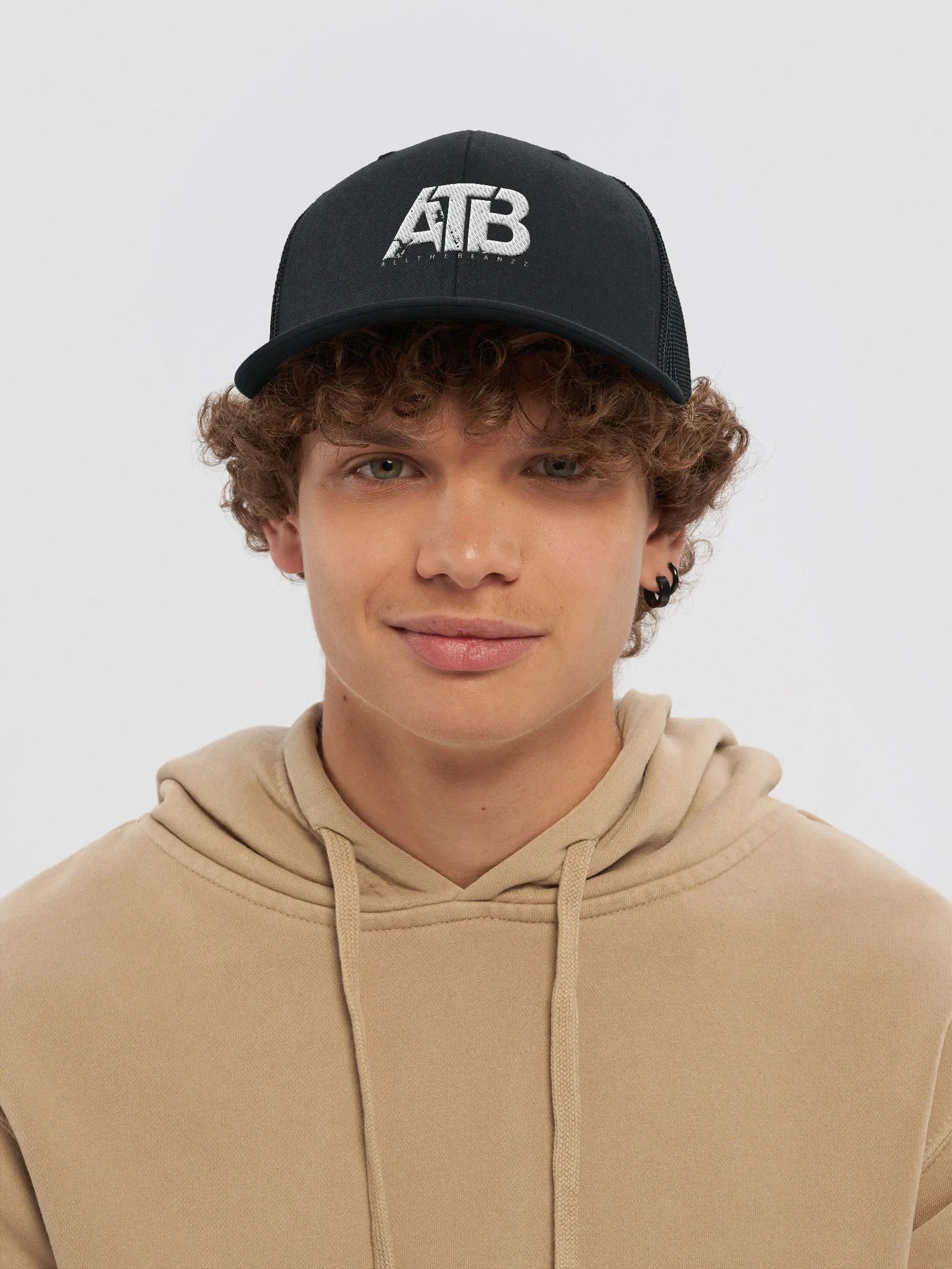 White Logo Hat product image (6)