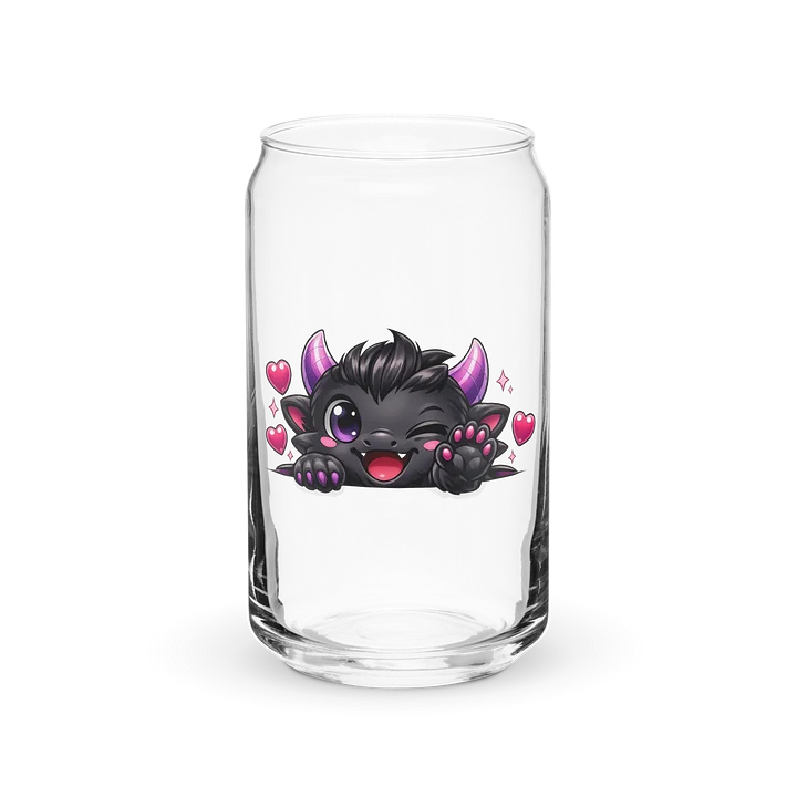 Magisches Chibi Drachen-Glas 🐉 | Trendy Glass Can (16oz) product image (2)