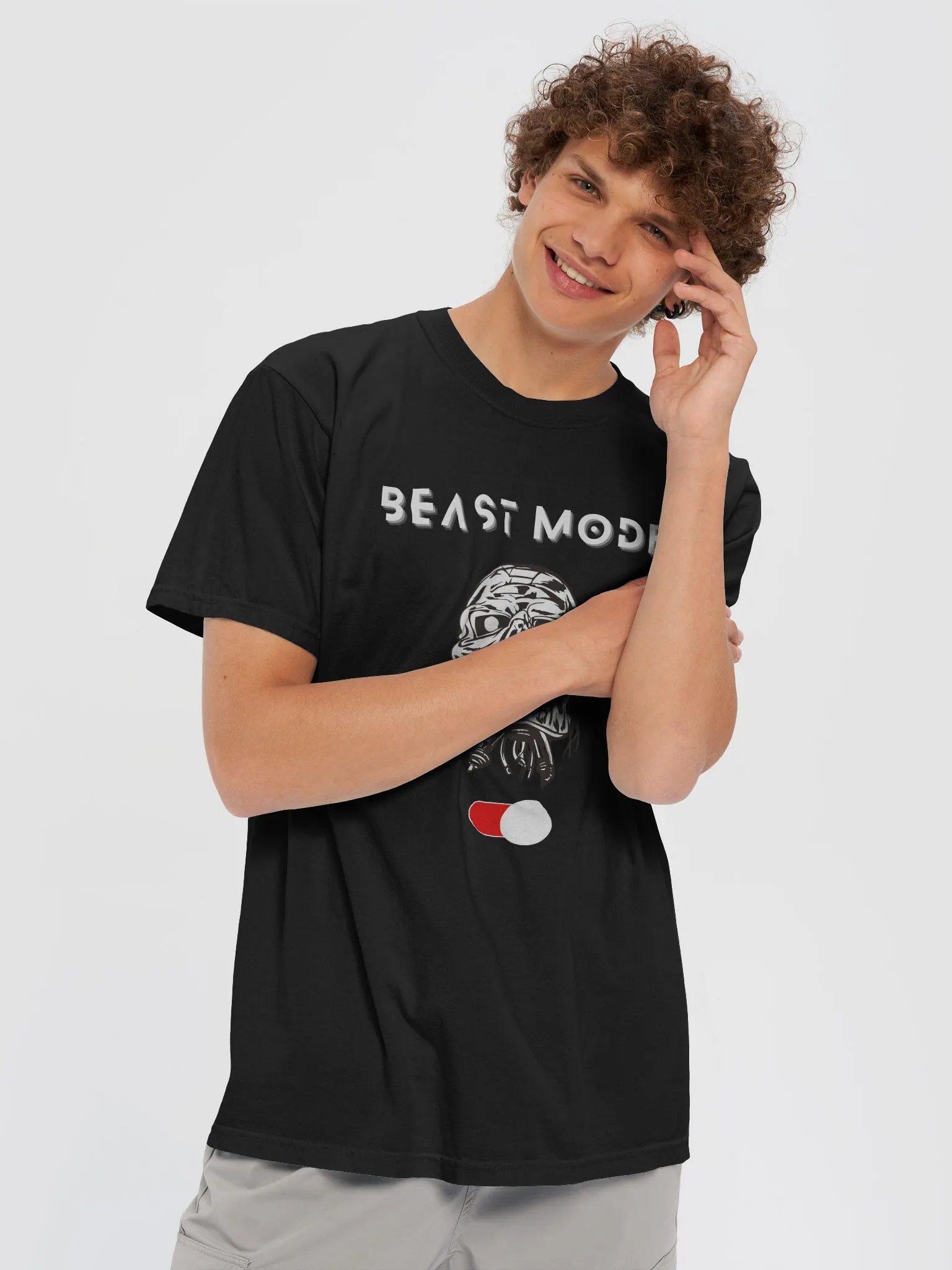Beast Mode On Premium Relaxed T-shirt product image (5)