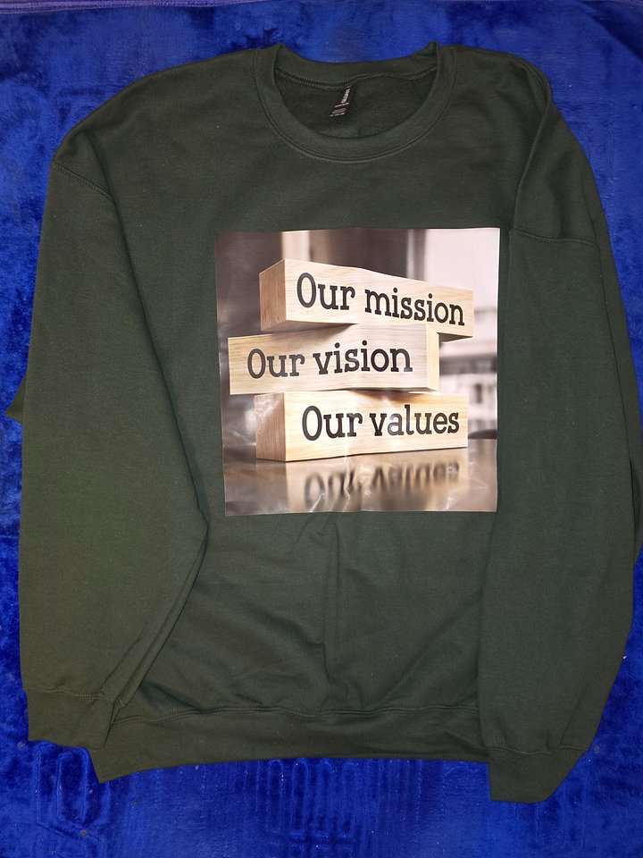 The Ark Project LLC | Mission • Vision • Values Crewneck product image (1)