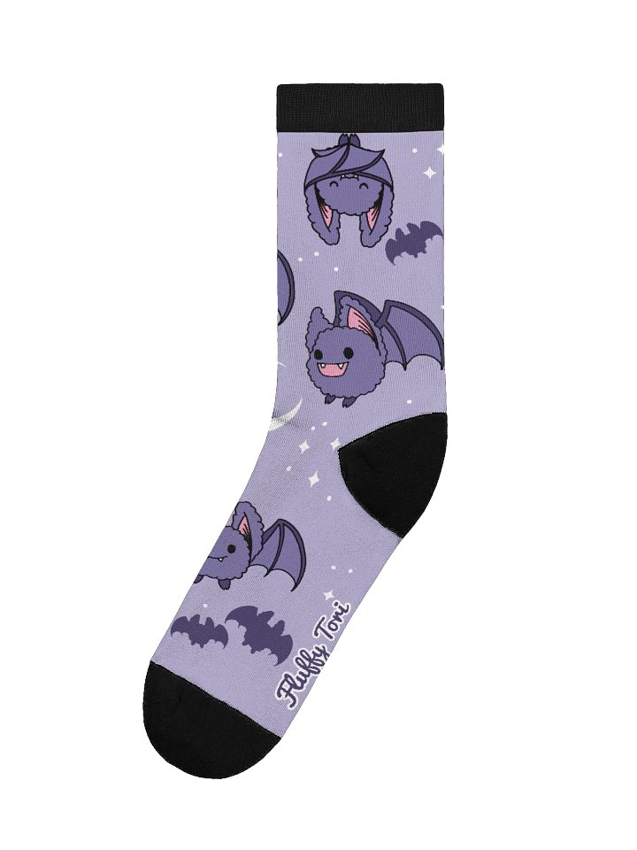 Fluffy Bat Socks product image (1)