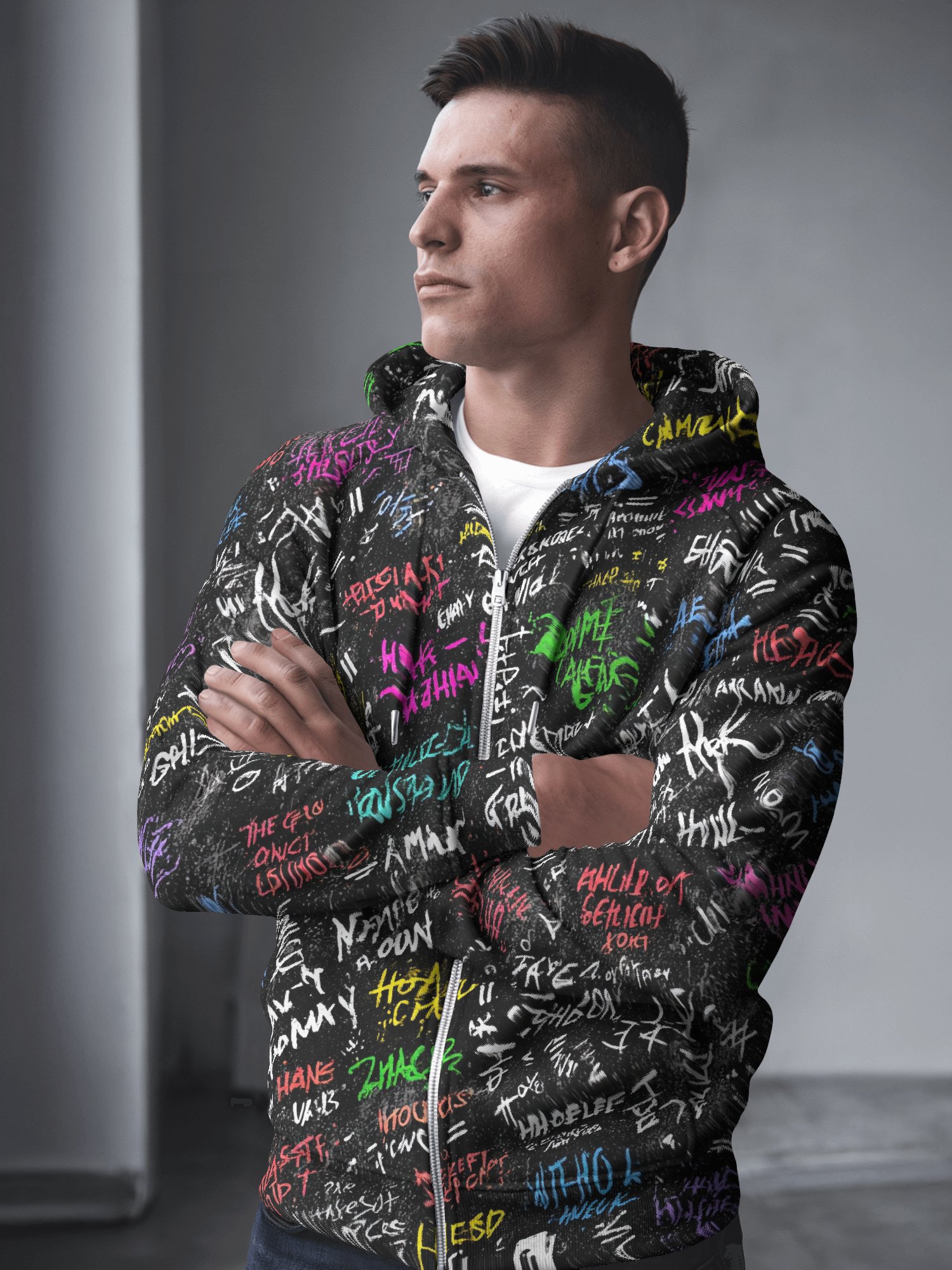 PSYCHO – Thought Loop – Zip Hoodie product image (2)