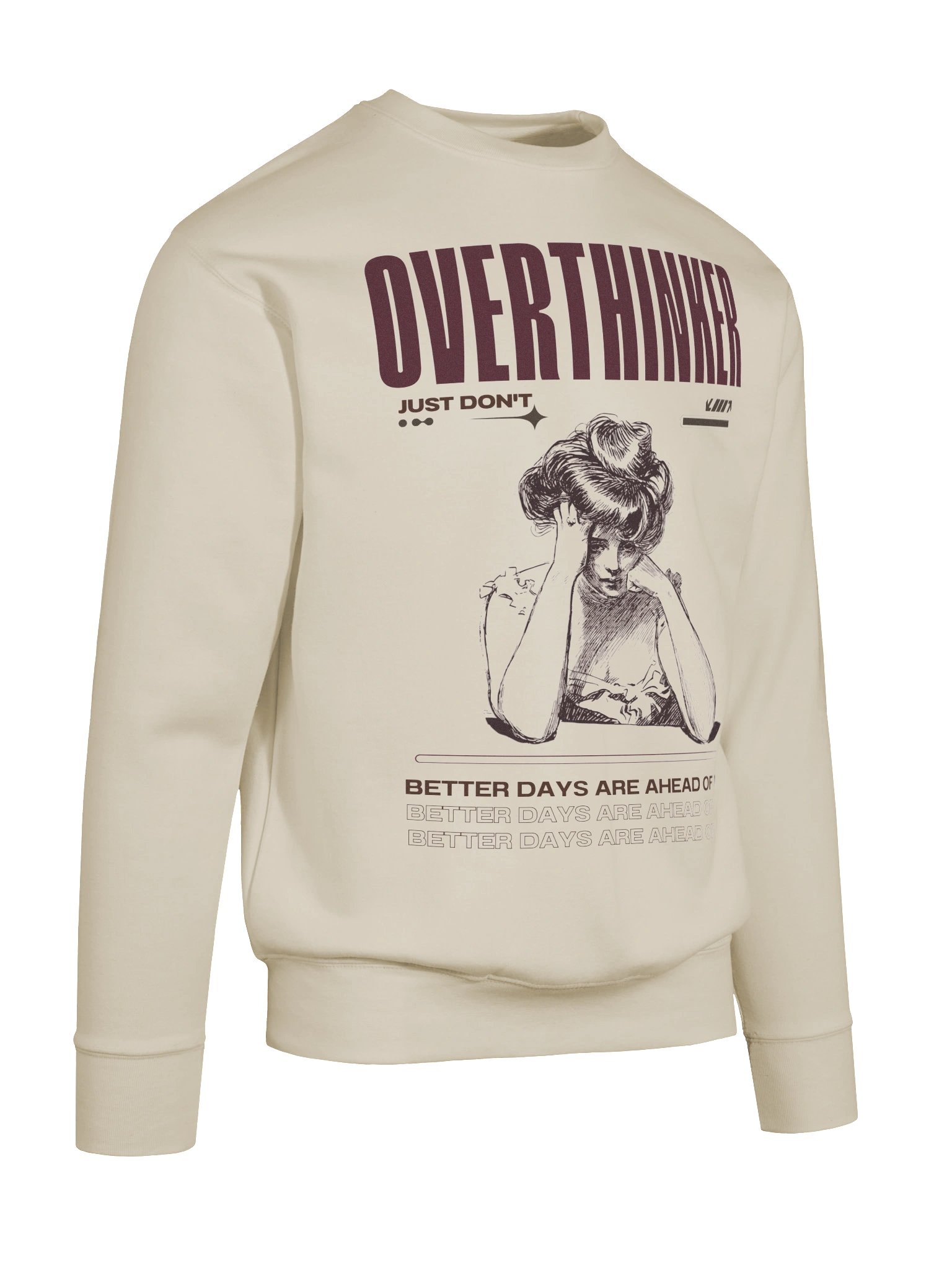 overthinker premium sweatshirt product image (19)
