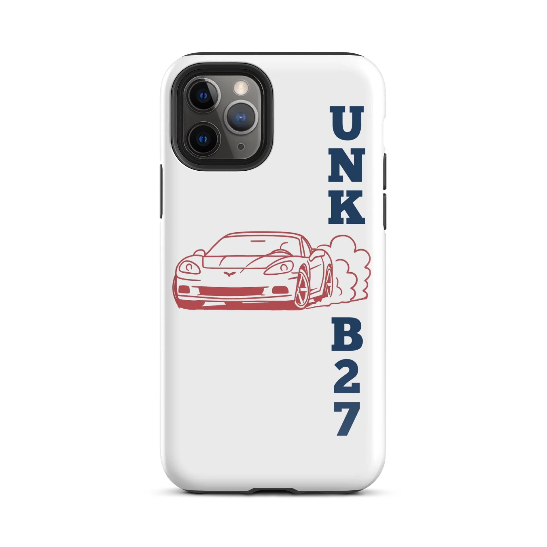 UNK B27 C6 Blue Solid Logo Phone Case product image (51)