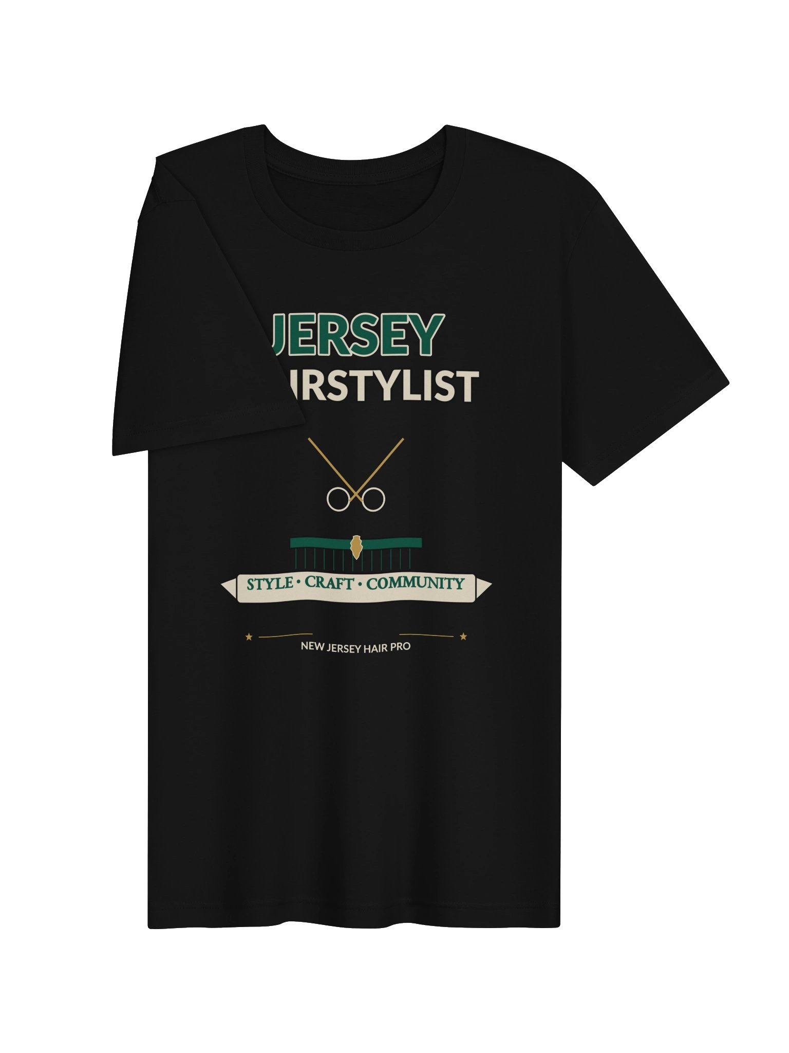 New Jersey Hairstylist T-Shirt product image (3)