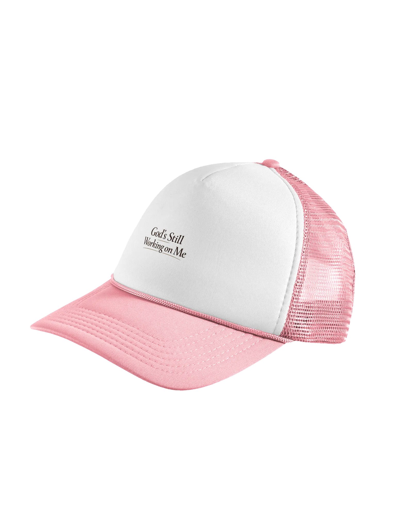 God's Still Working on Me Hat product image (25)