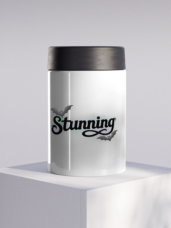 Stunning in Black Can Koozie product image (1)