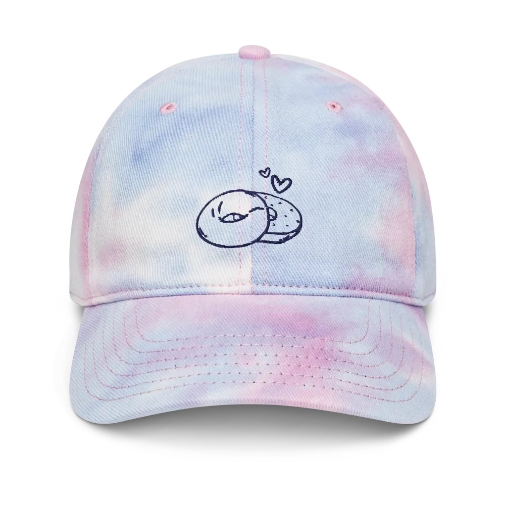 Bagel Tie-Dye Dad Hat product image (1)