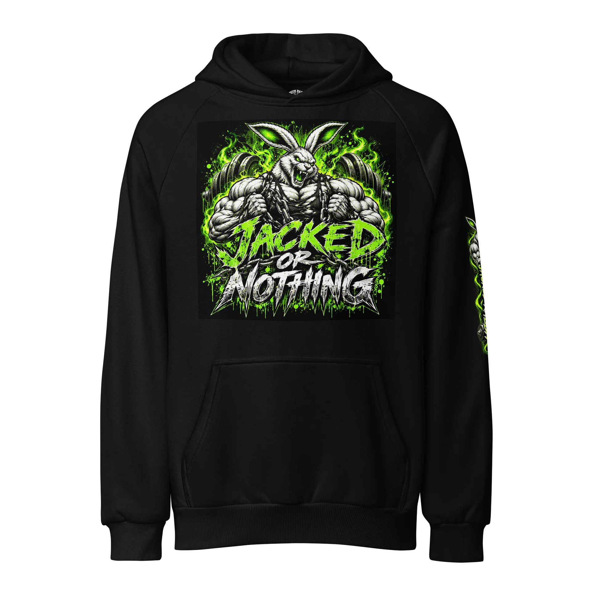 Jacked Rabbit Gym – Jacked or Nothing Hoodie product image (1)