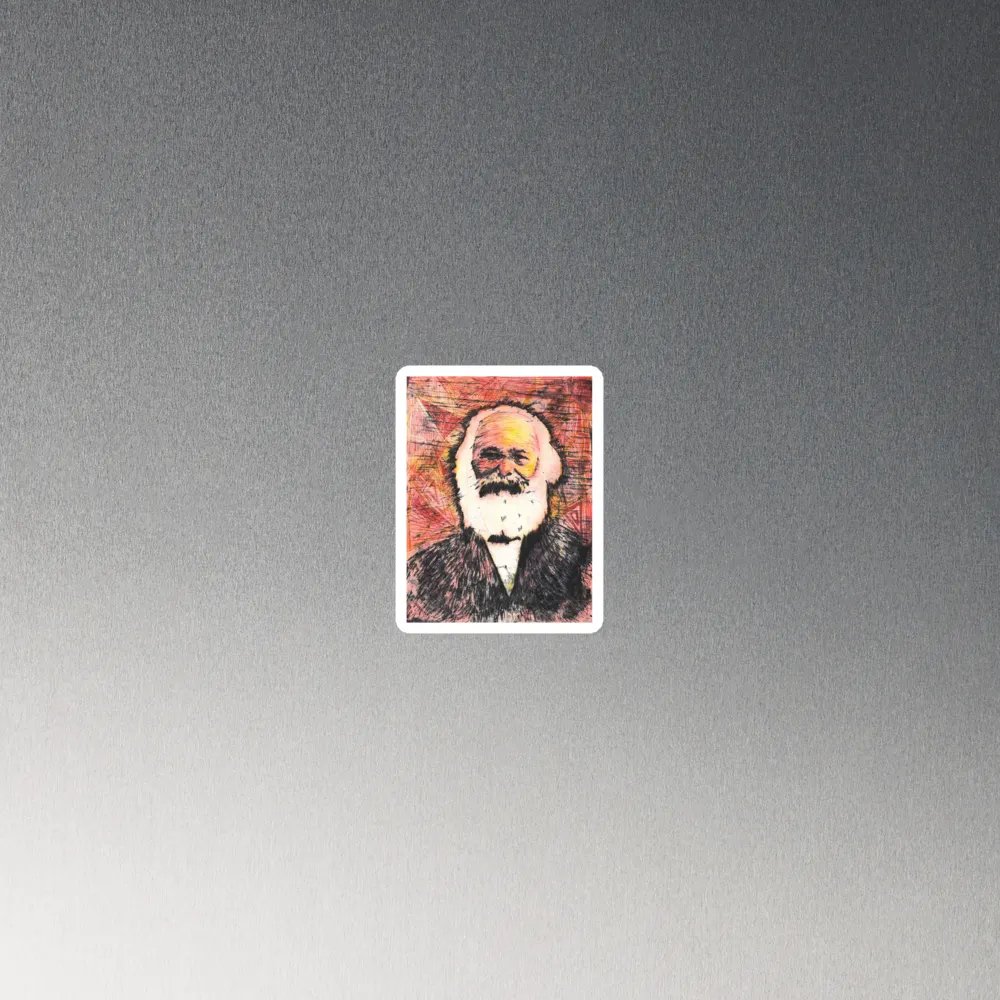 Karl Marx Magnet product image (2)