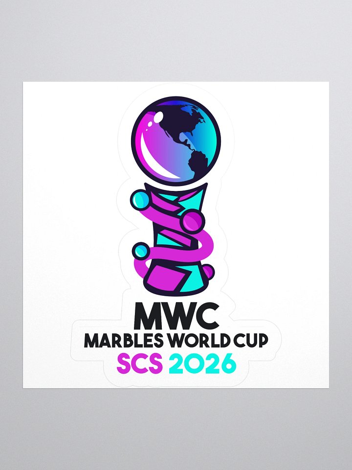 MARBLES WORLD CUP STICKER product image (1)
