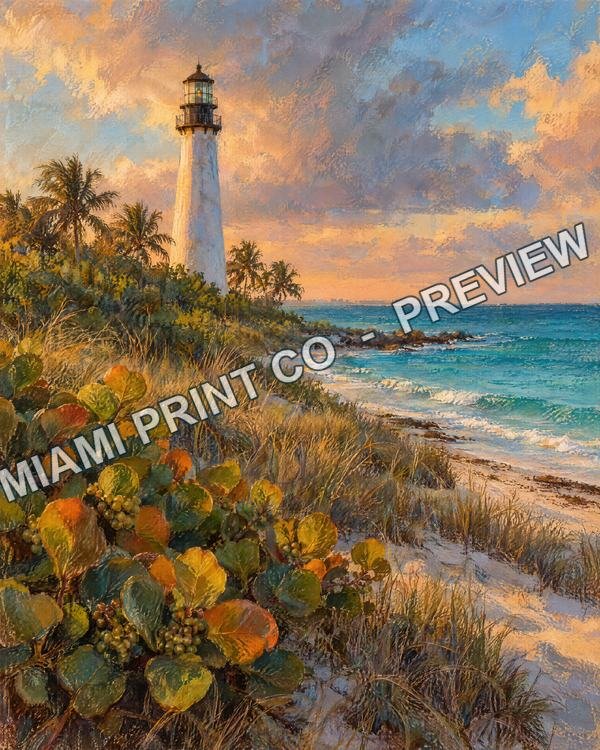 Key Biscayne | Framed Art Print product image (271)