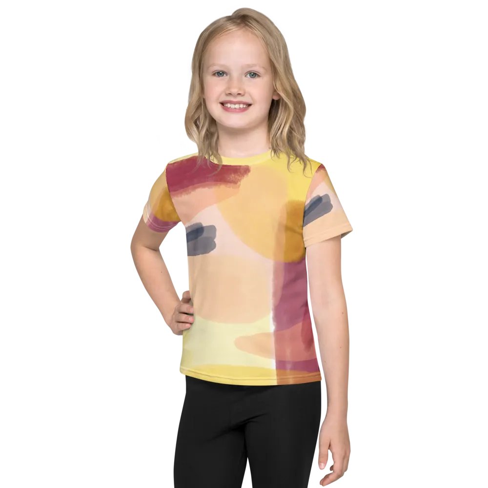 All-Over Print Kids Crew Neck T-Shirt product image (1)