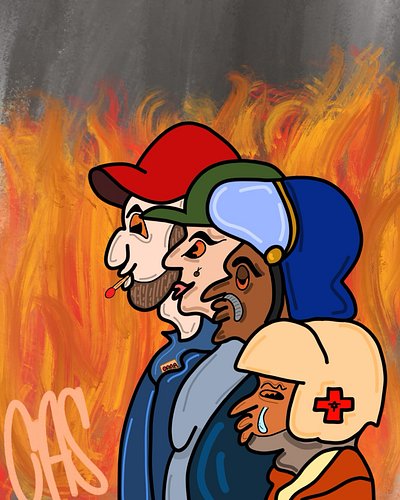 Day 11. Rescue. We see who’s the fire starter though