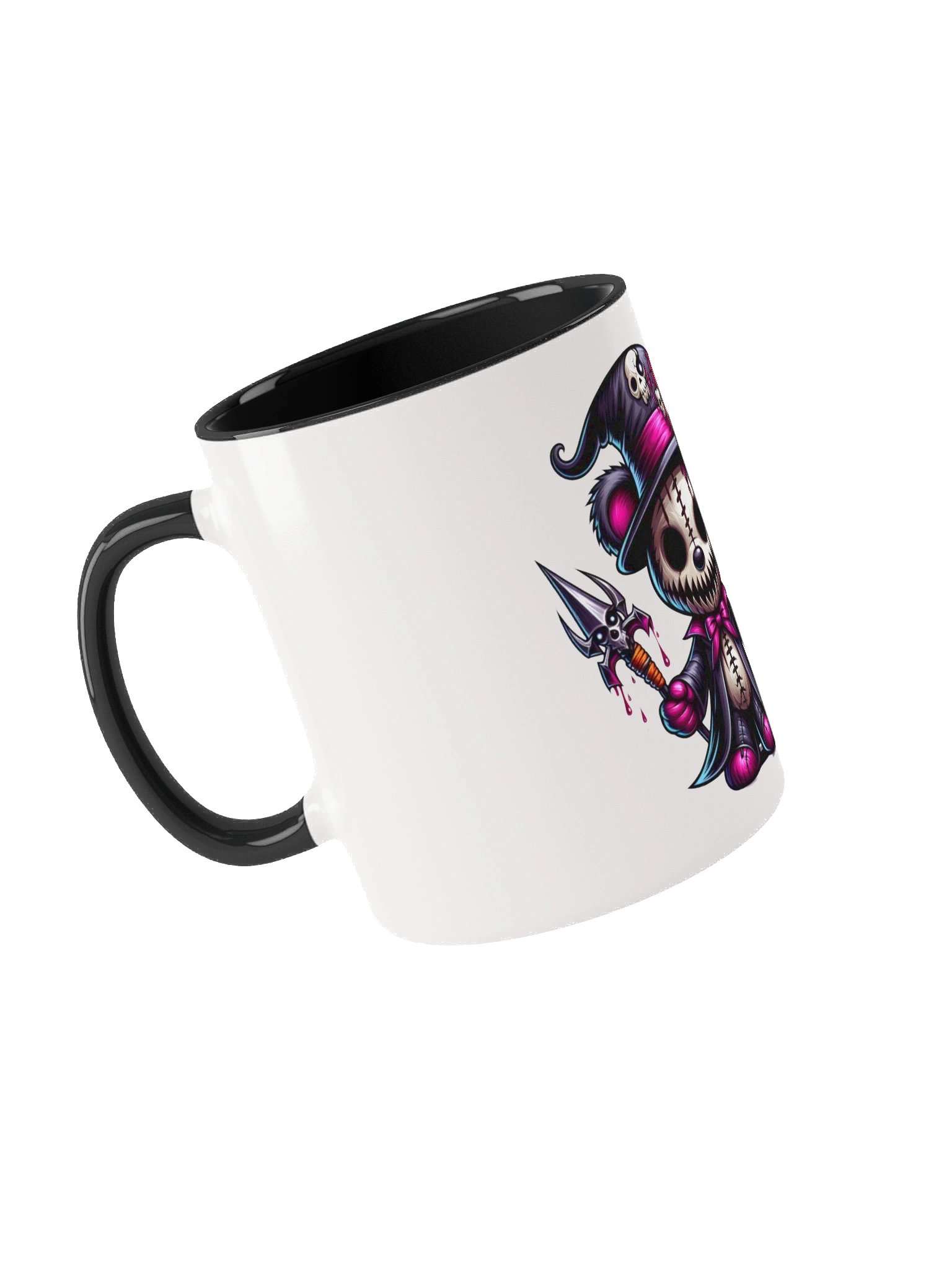 Gothic Teddy Bear Halloween Ceramic Mug product image (3)