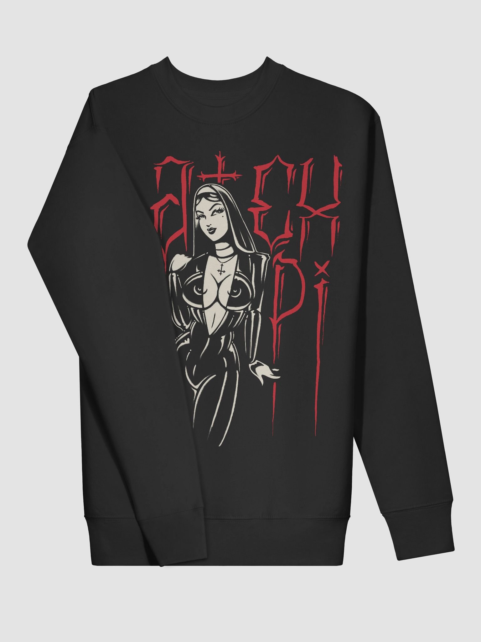 rubber nun crew neck product image (3)