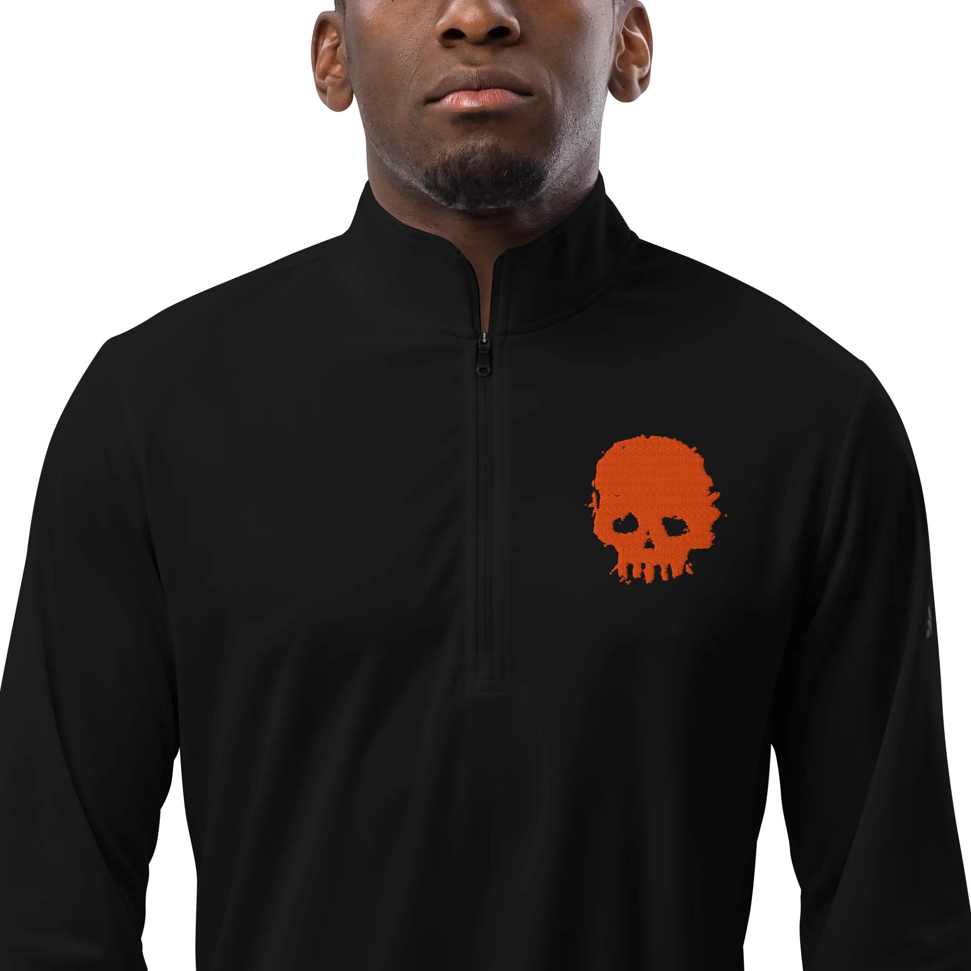 Skull Splatter Quarter-Zip Pullover product image (1)