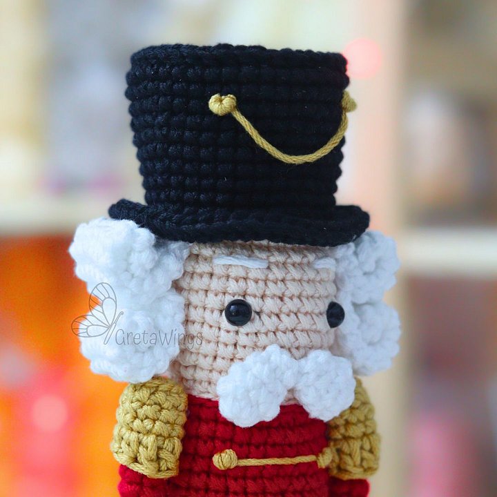 Nutcracker Crochet Pattern, Amigurumi Nutcracker Pattern, Crochet Christmas Pattern, Amigurumi Christmas Pattern PDF (Digital Download) product image (2)