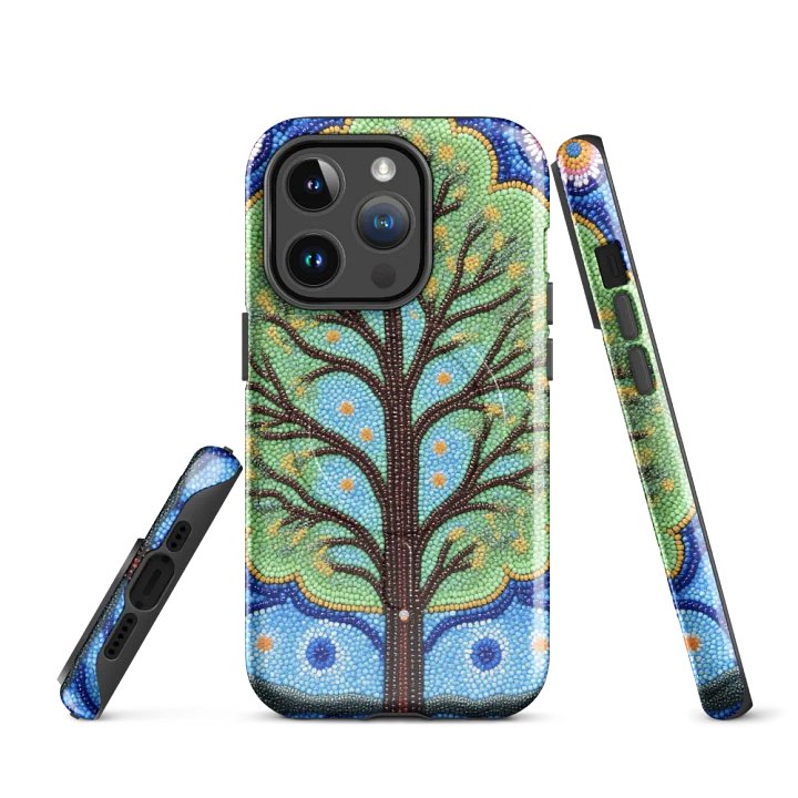 Mystic Tree Mosaic iPhone® Tough Case product image (3)