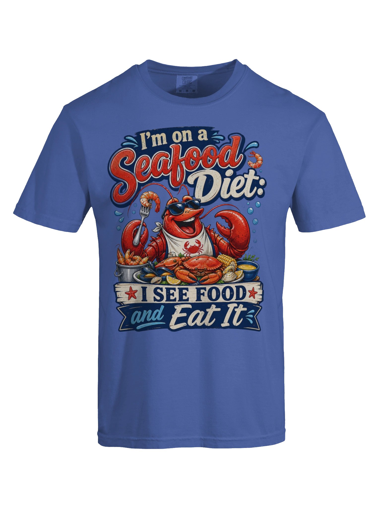 I See Food and Eat It T-Shirt – Funny Sarcastic Food Lover Tee product image (5)