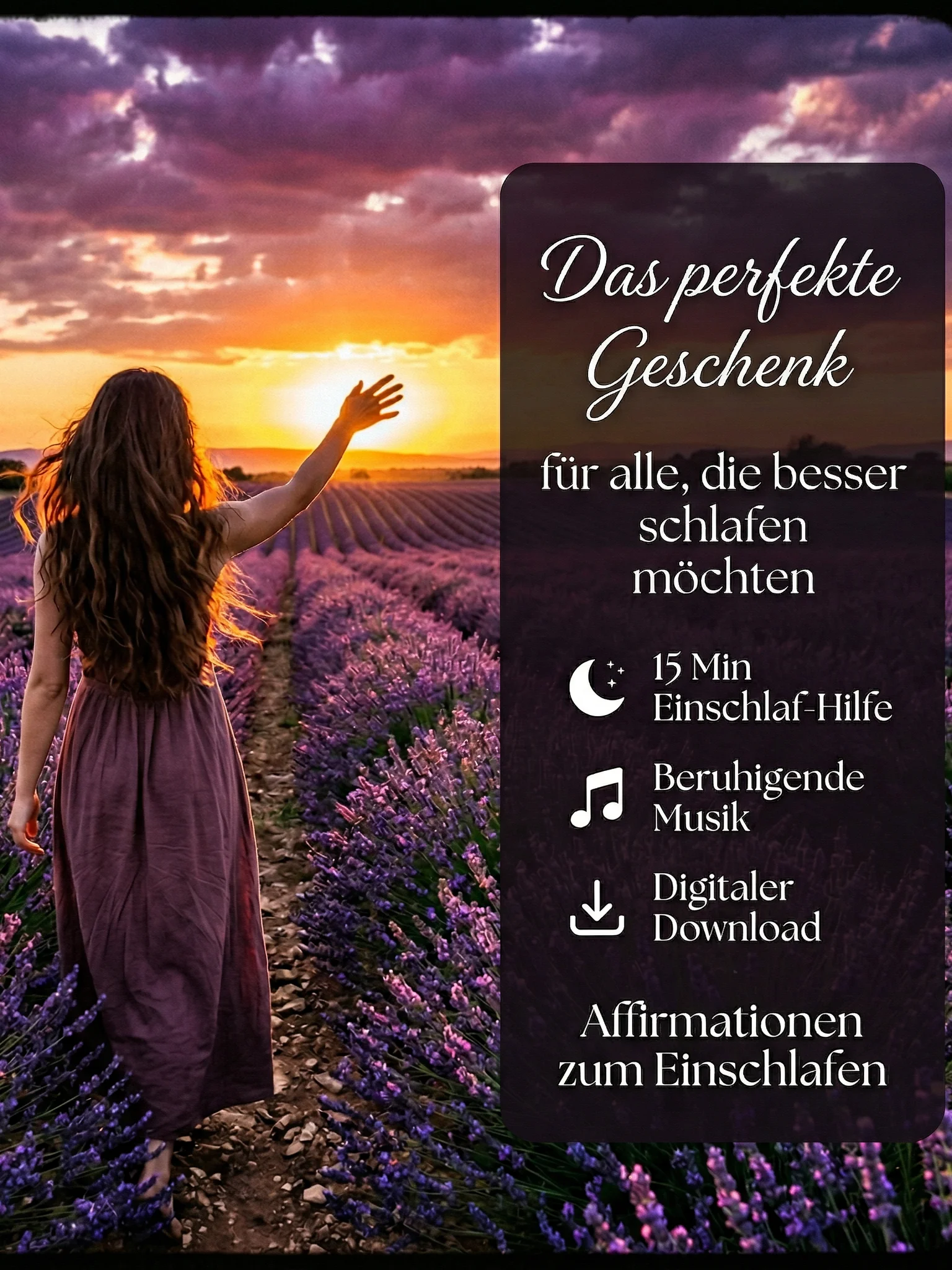Affirmationen zum Einschlafen | Geführte Schlafmeditation (Audio-Download) product image (5)