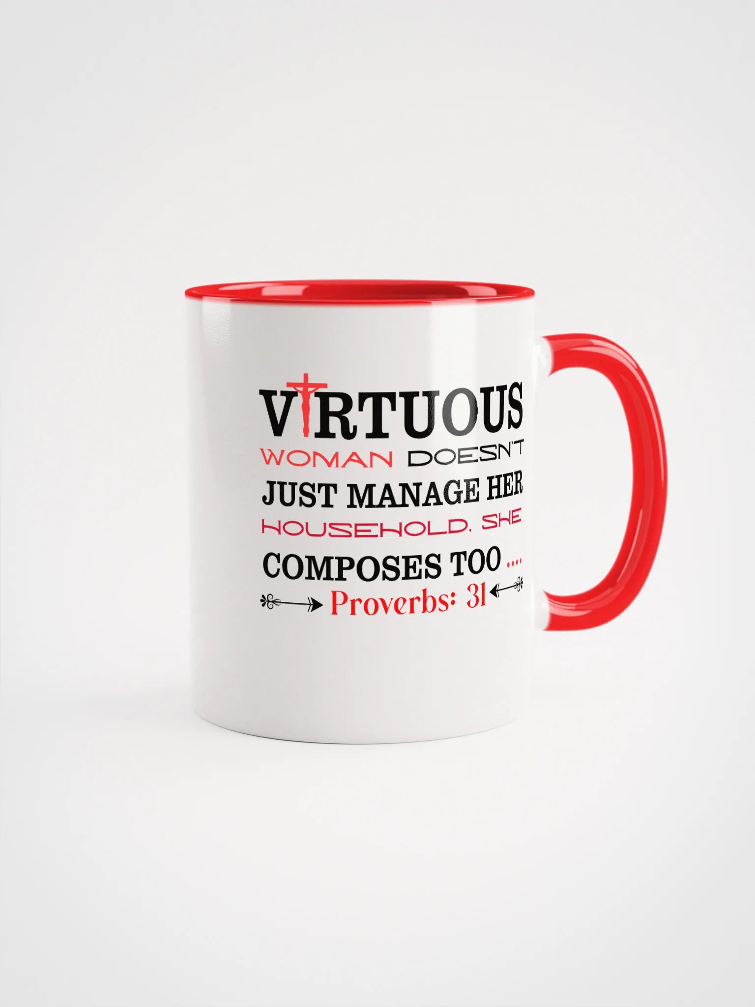 Virtuous Woman Inspirational Ceramic Mug product image (3)