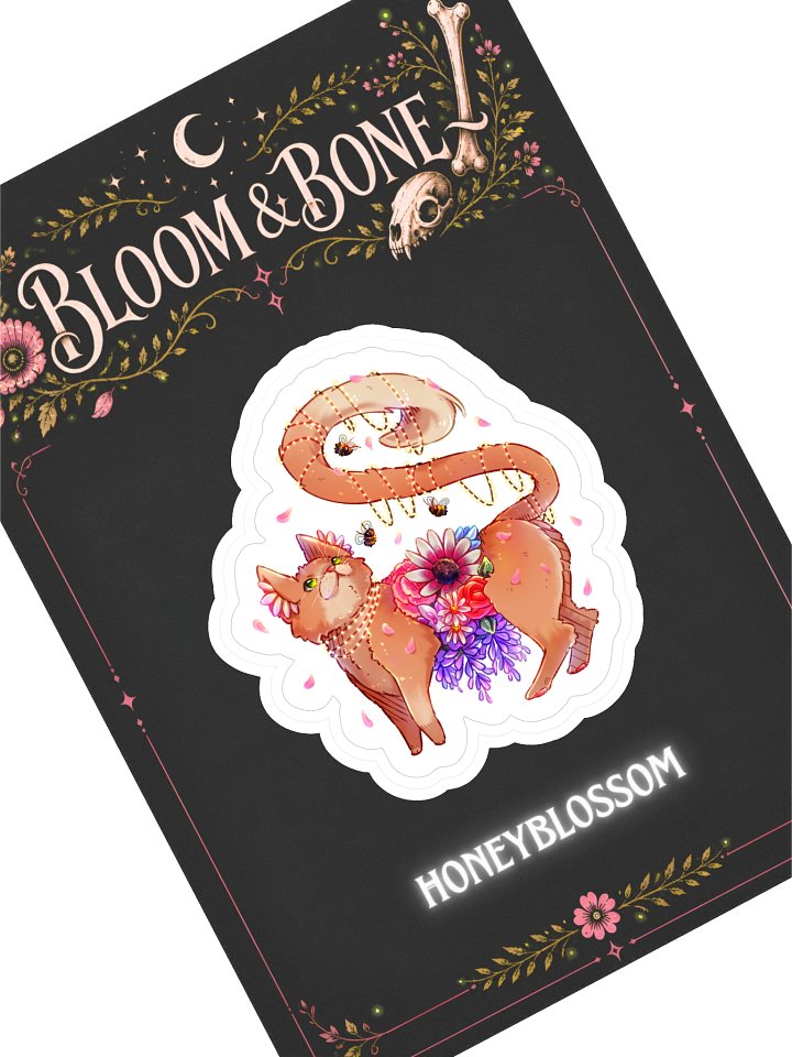 Bloom & Bone | HoneyBlossom Sticker product image (2)