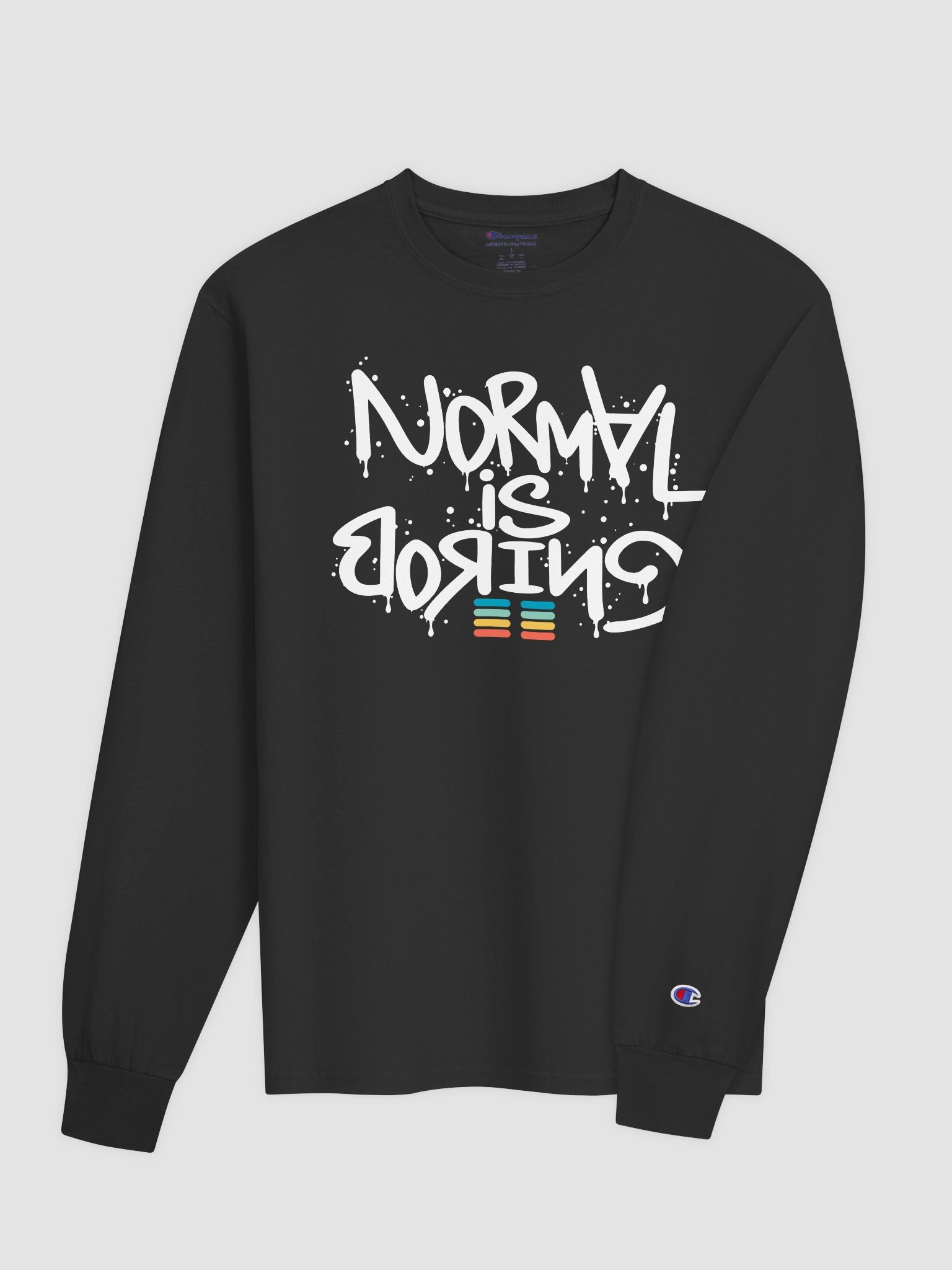 SEEN | Normal Is Boring Long-Sleeve Tee product image (4)