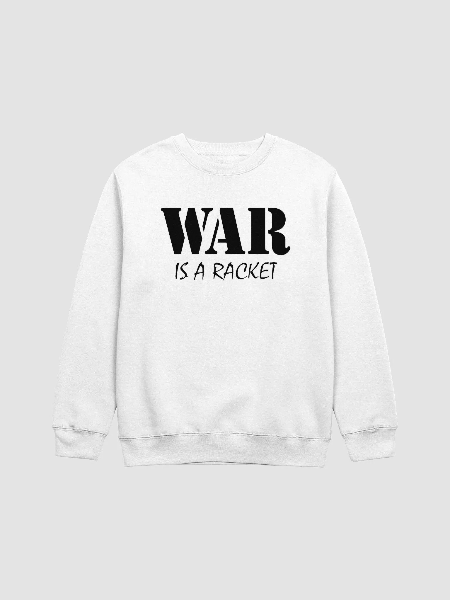 War Is A Racket - Lane Seven Premium Crewneck Sweatshirt product image (1)