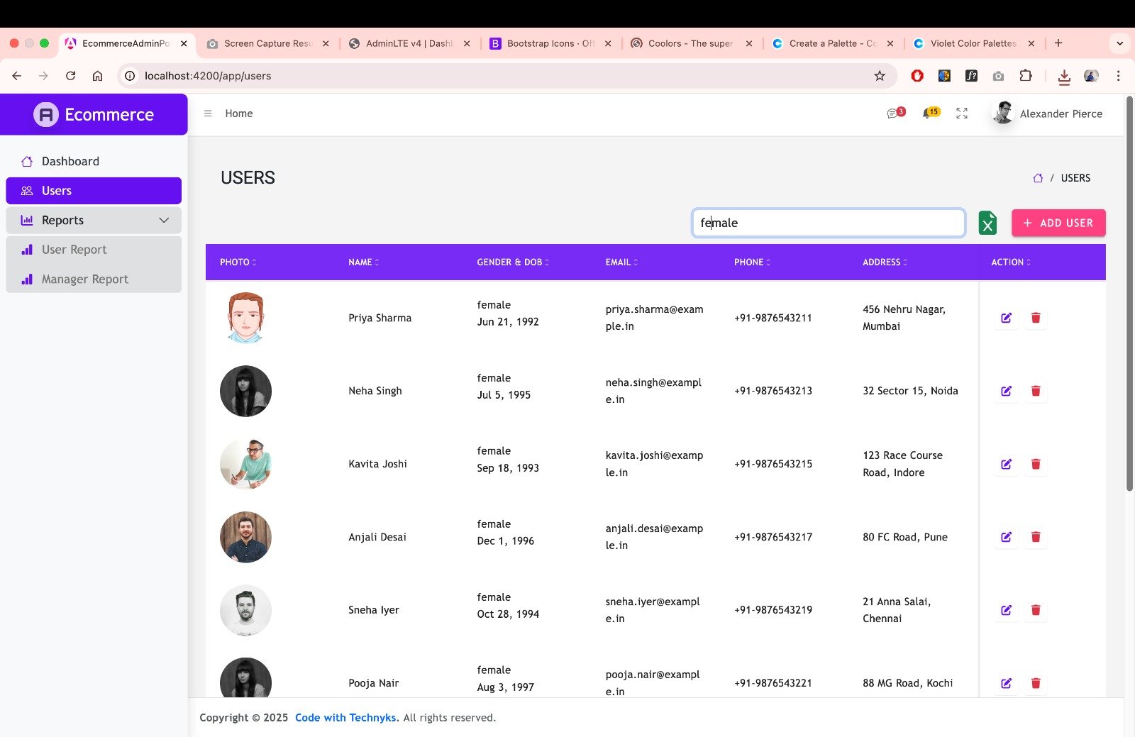 Angular Admin Portal Professional UI Design product image (12)