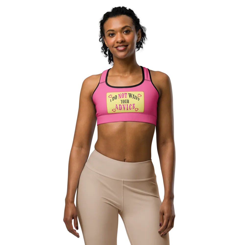 No Advice Sports Bra product image (5)