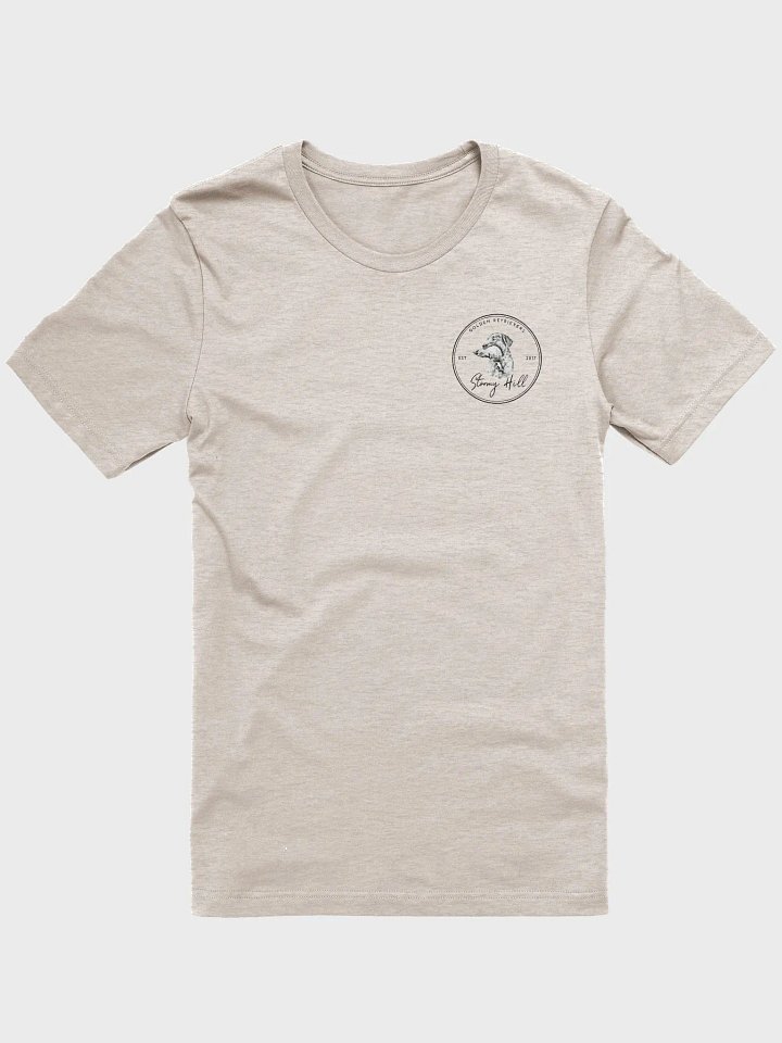 Stormy Hill Logo tee front and back product image (1)