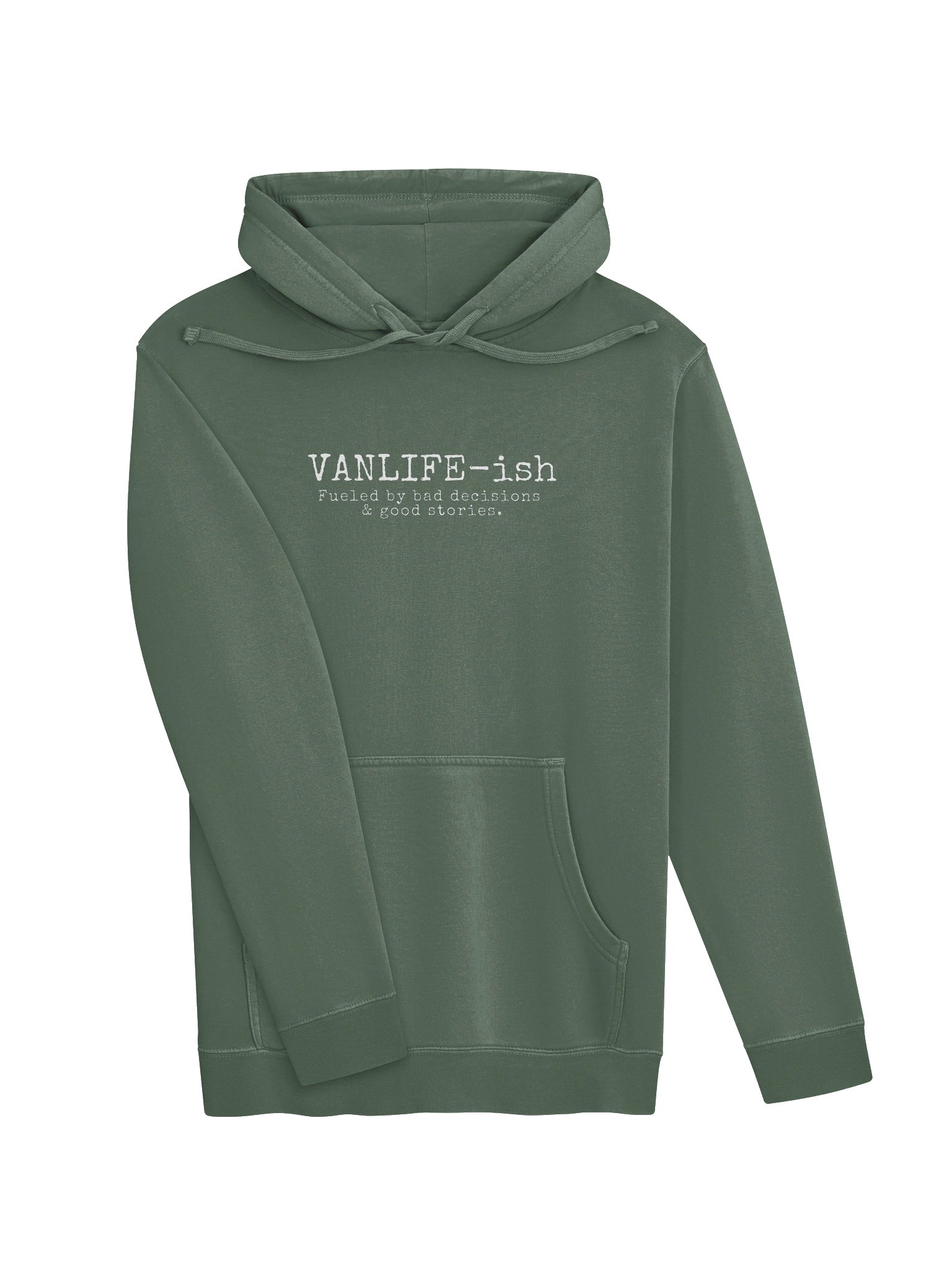 Vanlife-ish Definition Pigment Dyed Hoodie (Both Sides) product image (3)