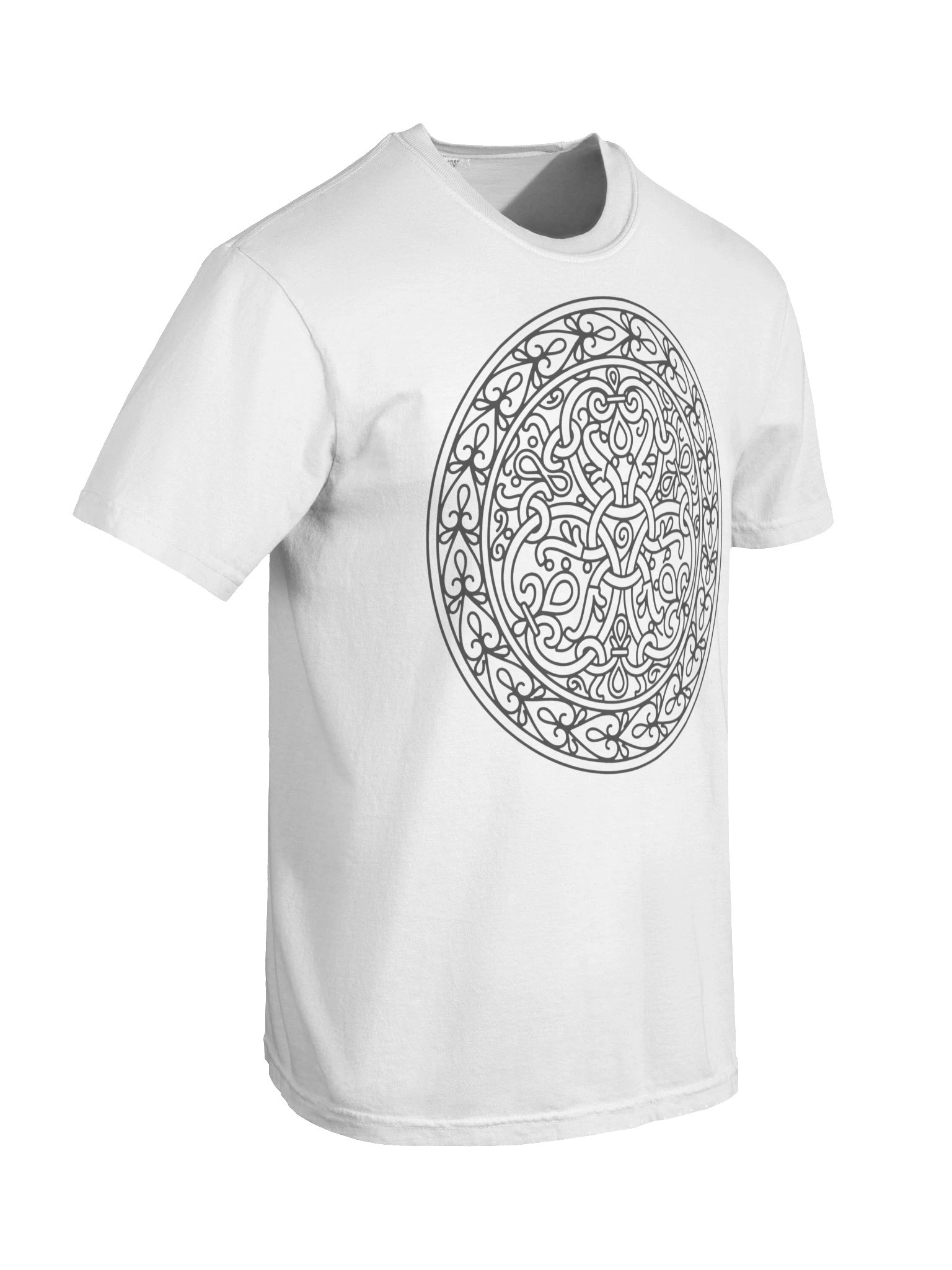 Viking design from Hornelund brooch- Comfort Colors Unisex Premium Cotton T-shirt product image (5)