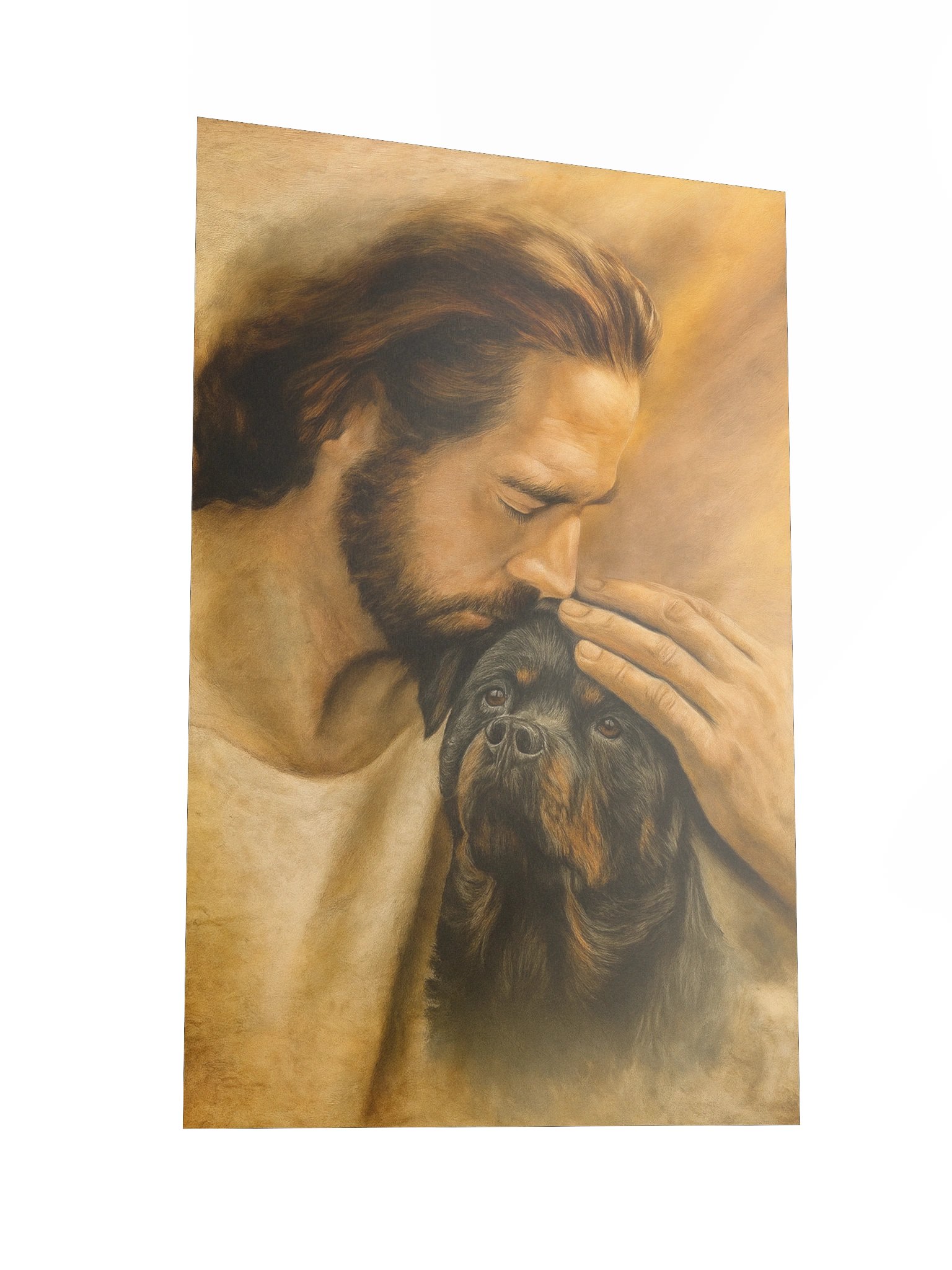 Rottweiler & Jesus Poster product image (4)