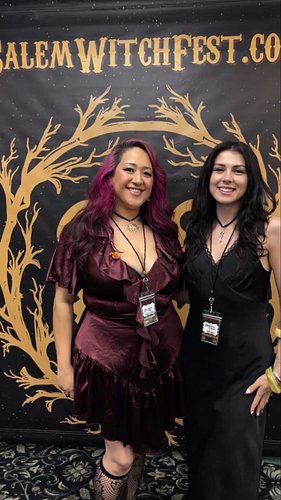 Salem Witch Fest! I am leaving feeling inspired and challenged in my practice in the best way, with a full heart of gratitude...