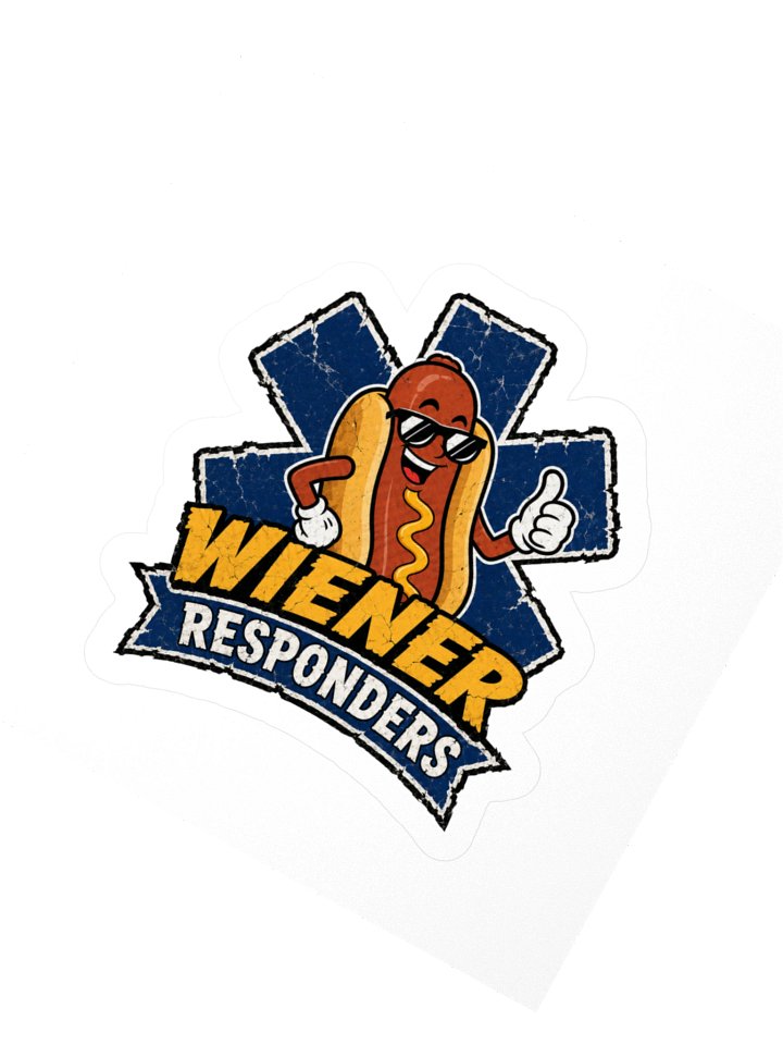 Wiener Responders Sticker product image (2)