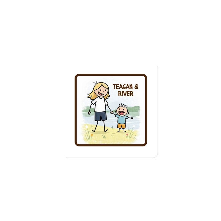 Teagan & River Die-Cut Magnet product image (1)