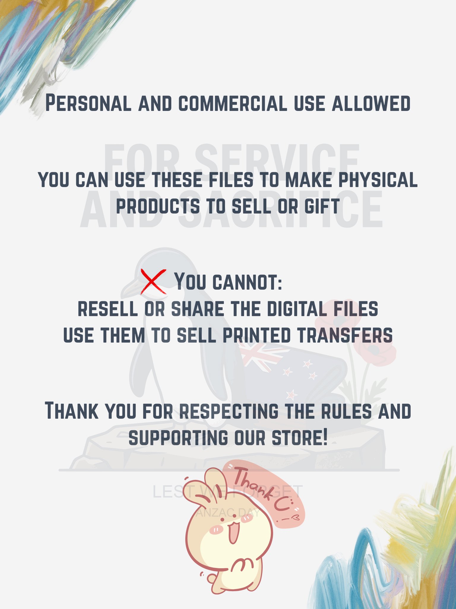 ANZAC Day Penguin Memorial – Lest We Forget Wildlife Tribute Digital Print product image (8)