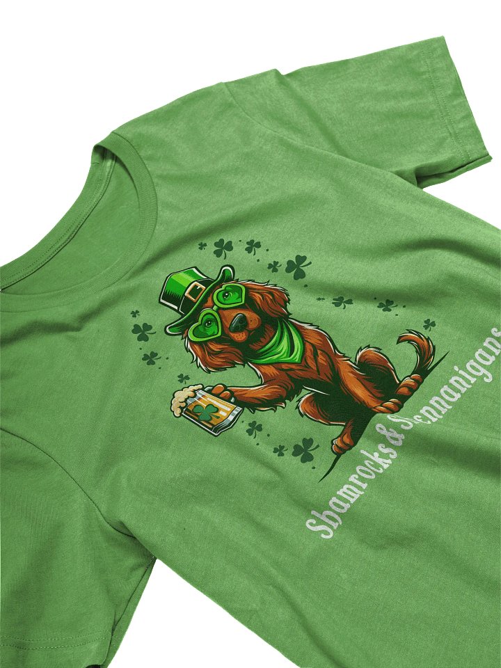 Irish Setter St. Patrick's Day T-Shirt product image (2)